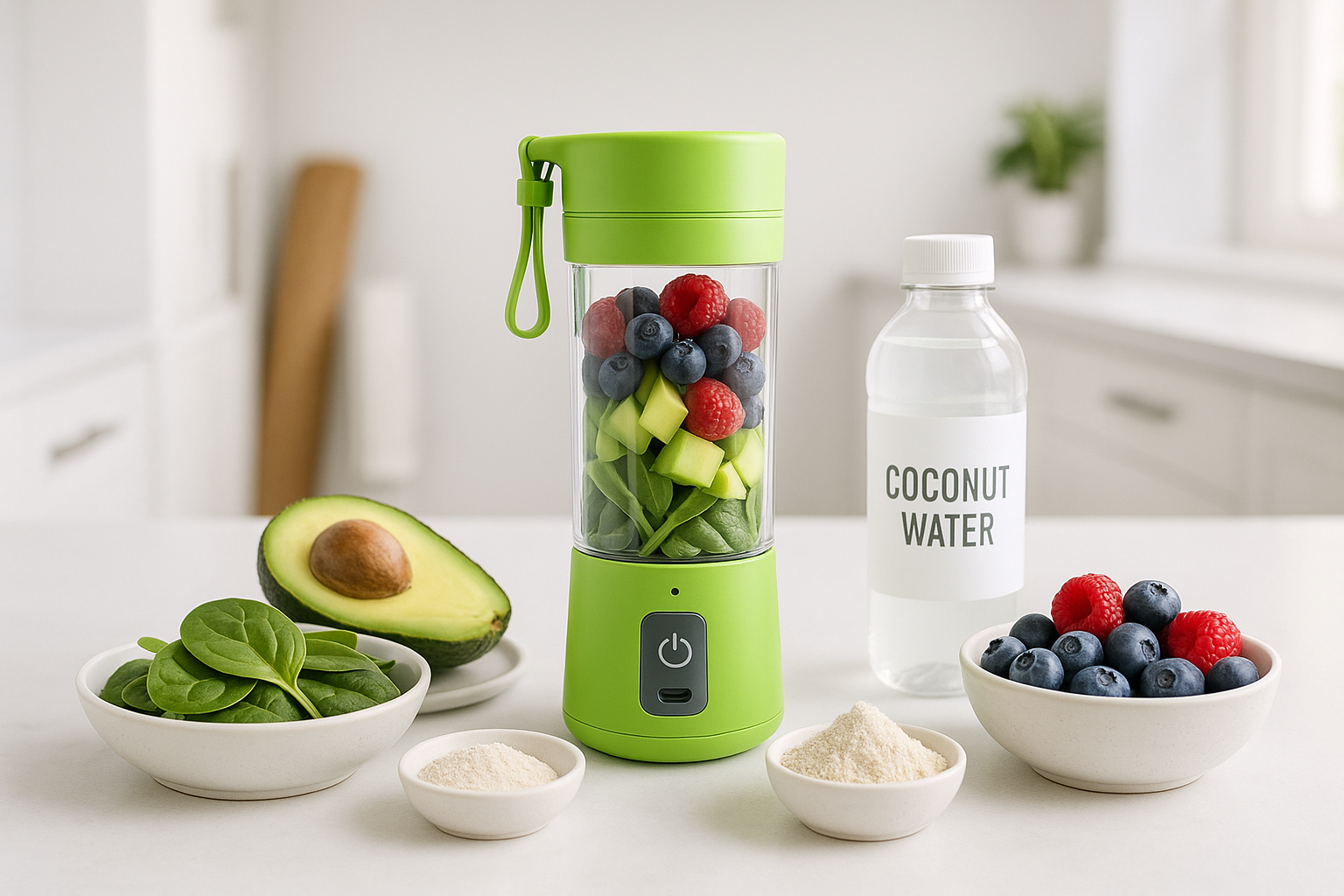 Lifestyle smoothie setup